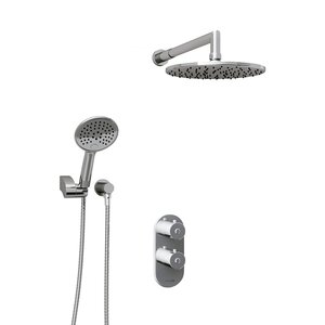 Изображение товара Душевая система WasserKRAFT Berkel A16030 Thermo с термостатом и хромовым покрытием