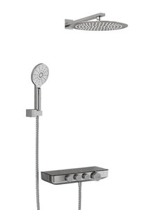 Изображение товара Душевая система WasserKRAFT Elbe A7499.090.116.010.127.011 Thermo, термостатическая, хром