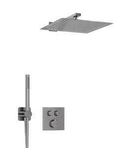 Изображение товара Душевая система WasserKRAFT Dinkel Thermo с термостатом хром