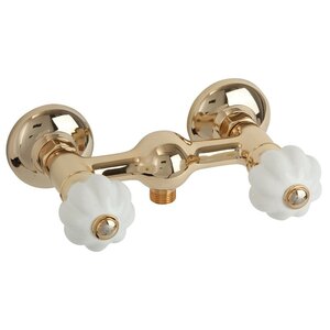 Изображение товара Мigliore Olivia 19022 смеситель для душа с золотым и белым покрытием Италия