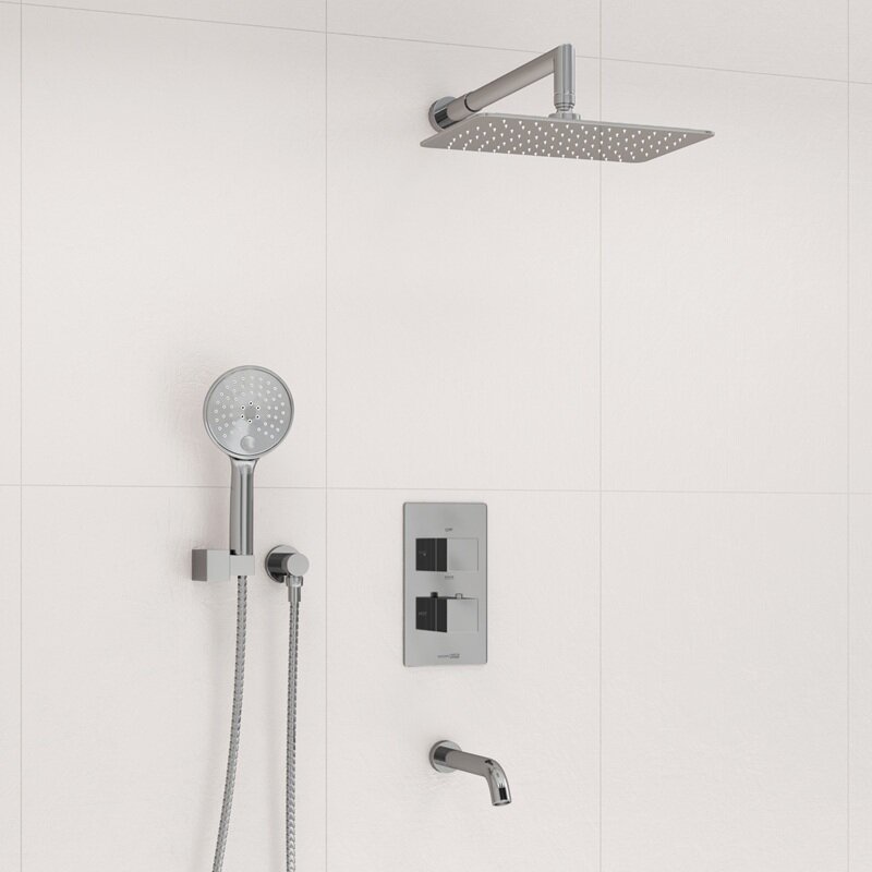 Изображение товара Душевая система WasserKRAFT АIme A171519 Thermo, термостатическая, хром Изображение товара Душевая система WasserKRAFT АIme A171519 Thermo, термостатическая, хром