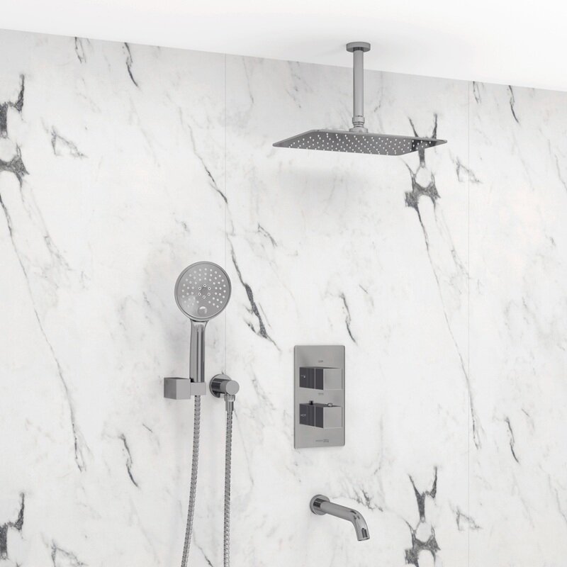 Изображение товара Душевая система WasserKRAFT АIme A171568 Thermo термостатическая хромированная Изображение товара Душевая система WasserKRAFT АIme A171568 Thermo термостатическая хромированная