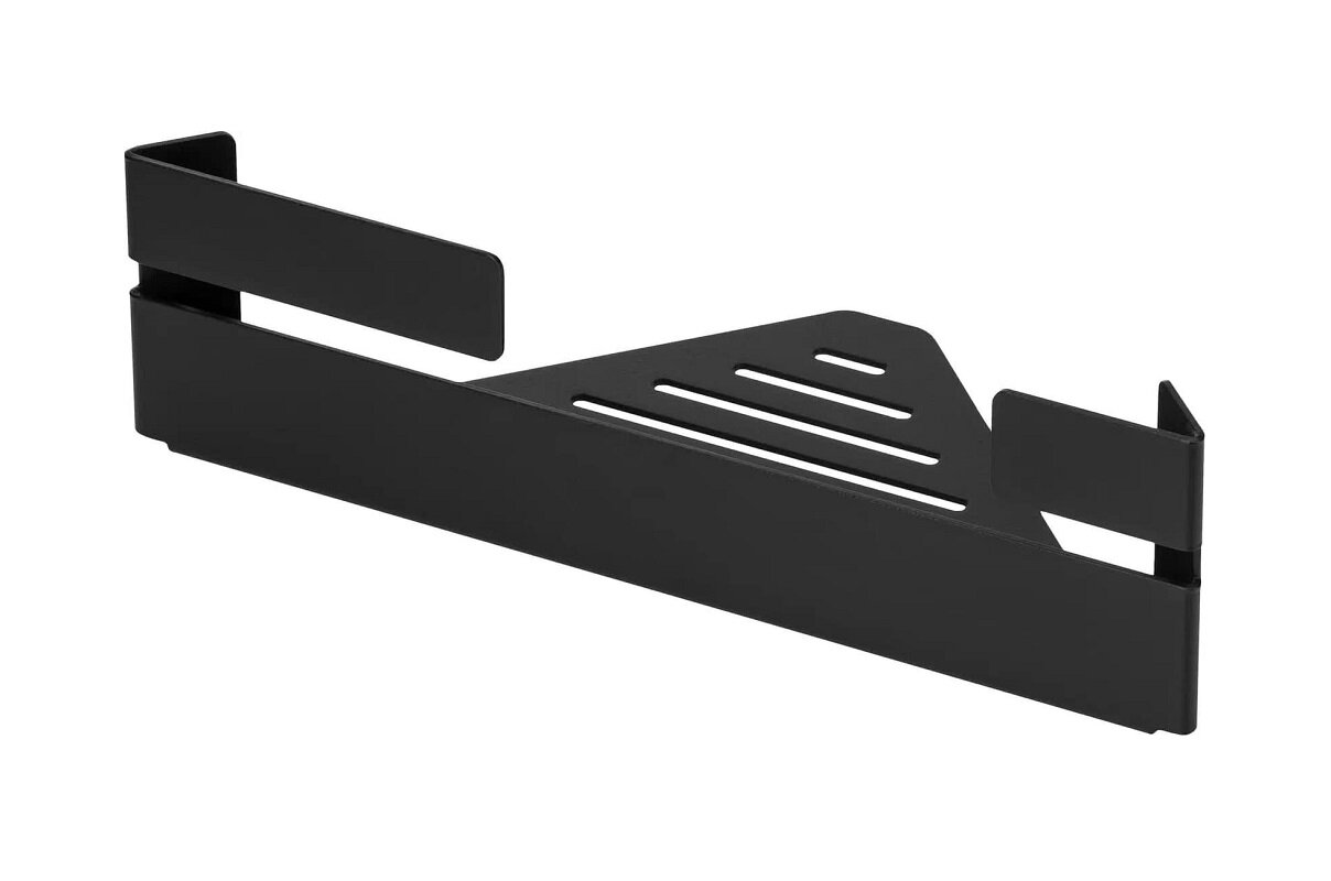 Изображение товара Угловая полка для ванной Deante Mokko ADM_N531 из нержавеющей стали черная