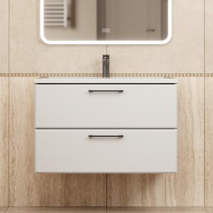 Изображение товара Тумба под раковину Uperwood Foster New TFosterNEW80w, 80 см, подвесная, белая матовая