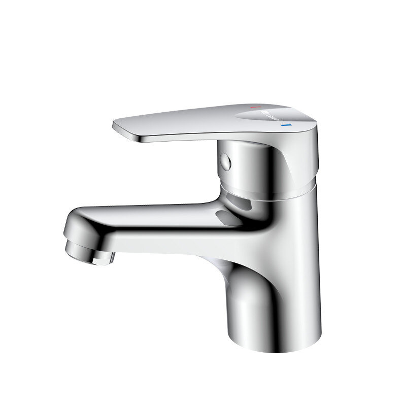 Изображение товара Смеситель для раковины Rossinka D40-13 хром однорычажный для ванной комнаты