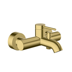 Изображение товара Смеситель для ванны и душа Vitra Minimax Round, A4354825EXP, золото брашированное PVD