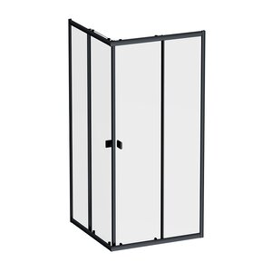 Изображение товара Душевой уголок Am.Pm Sense W76G-403-9090-BT 90x90 см черный матовый стекло прозрачное