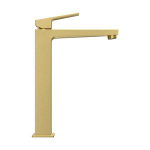 Изображение товара Смеситель для раковины VitrA Minimax Square A4372425EXP, золото брашированное PVD