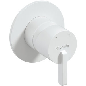 Изображение товара Смеситель для душа Deante Silia BQS_A44L, с внутренней частью, цвет белый матовый