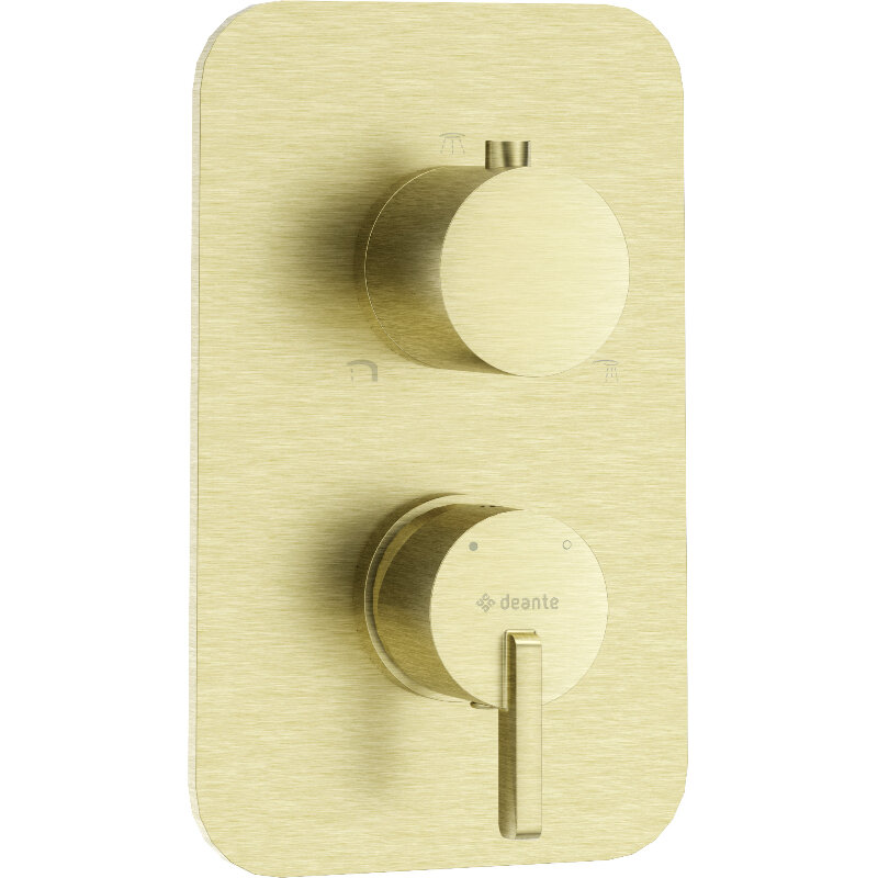 Изображение товара Смеситель для душа Deante Silia BXY RQSM PVD золото брашированное скрытый монтаж