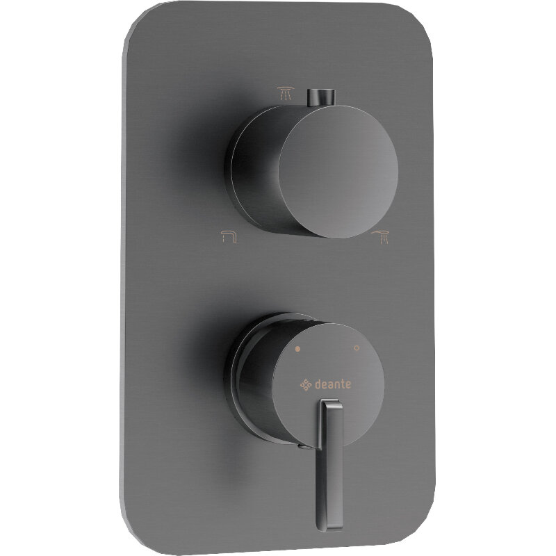 Изображение товара Смеситель для душа Deante Silia BXY_DQSM, скрытая установка, титан