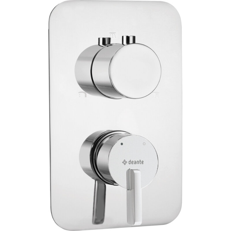 Изображение товара Смеситель для душа Deante Silia BXY_0QSM хром скрытый монтаж Изображение товара Смеситель для душа Deante Silia BXY_0QSM хром скрытый монтаж