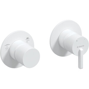 Изображение товара Смеситель для душа Deante Silia BQS_A46P белый матовый