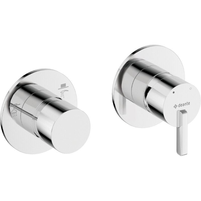 Изображение товара Современный смеситель для душа Deante Silia BQS_046P хром однорычажный