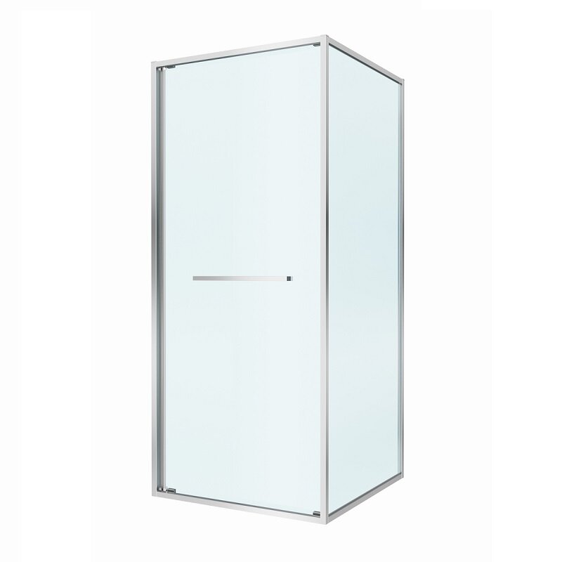 Изображение товара Душевой уголок Cezares LUX-A-FS-1-100-C-CR 100x100 см прозрачное стекло хром