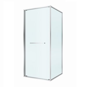 Изображение товара Душевой уголок Cezares LUX-A-FS-1-100-C-CR, 100 х 100 см, стекло прозрачное, профиль хром