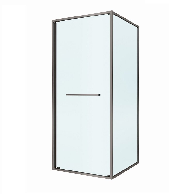 Изображение товара Душевой уголок Cezares LUX-A-FS-1-90-C-GM 90x90 см с прозрачным стеклом