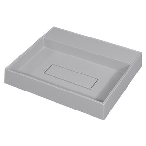 Изображение товара Раковина Uperwood RTanosQuartz50J 50 см из искусственного камня белый матовый