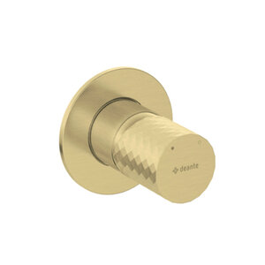 Изображение товара Смеситель для душа Deante Silia Hexa BHS_R44L, с внутренней частью, PVD золото брашированное