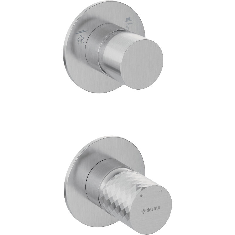Изображение товара Смеситель для душа Deante Silia Hexa BHS_F44P стальной брашированный PVD Польша
