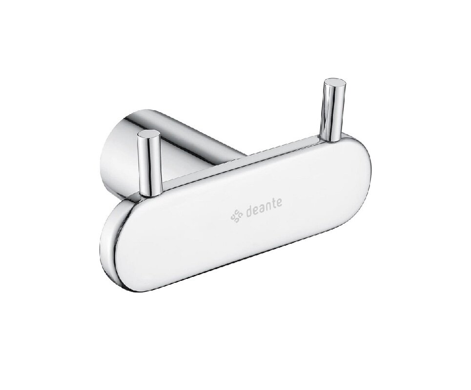 Изображение товара Крючок двойной Deante Round ADR_0121, хром