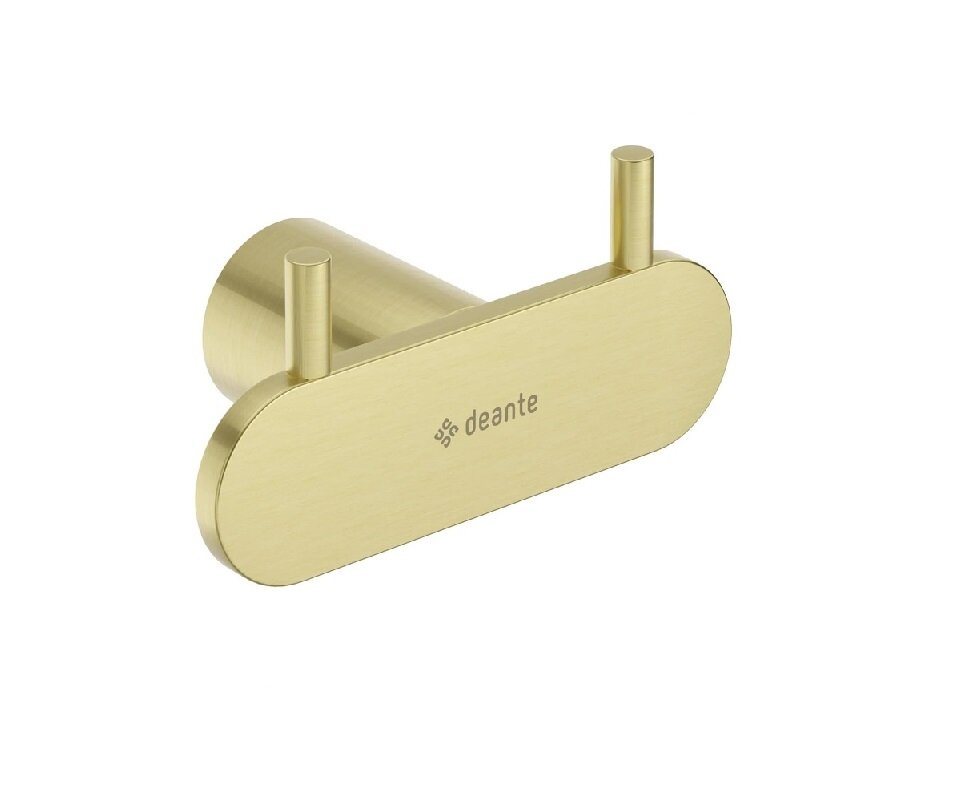 Изображение товара Крючок двойной Deante Round ADR_R121, золото матовое