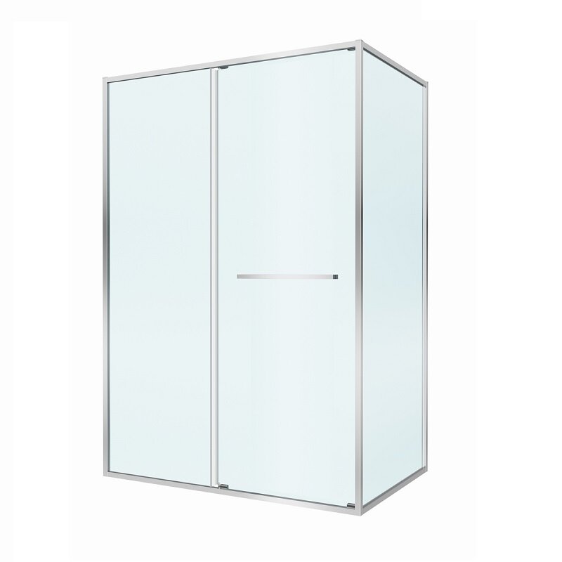 Изображение товара Душевой уголок Cezares LUX-AH-FS-11-140/100-C-CR с раздвижной дверью