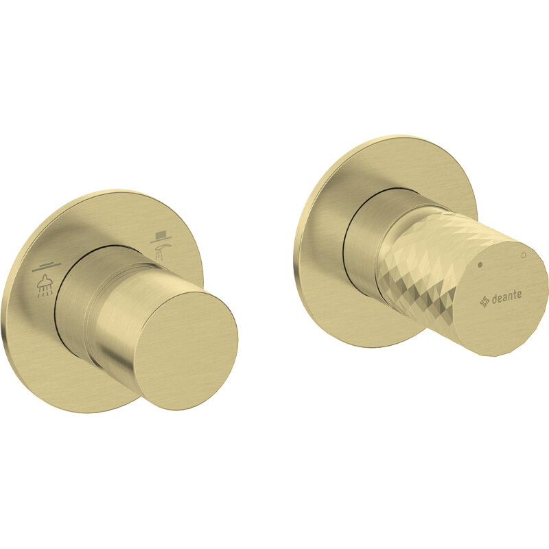 Изображение товара Смеситель для душа Deante Silia Hexa BHS_R46P золото брашированное