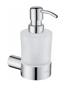 Изображение товара Дозатор жидкого мыла Deante Round ADR_0421 хром настенный 200 мл