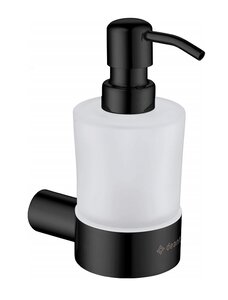 Изображение товара Дозатор для жидкого мыла Deante Round ADR_N421, чёрный матовый