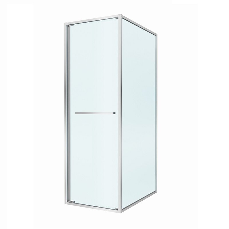 Изображение товара Душевой уголок Cezares LUX-AH-FS-1-70/90-C-CR с раздвижной дверью и прозрачным стеклом