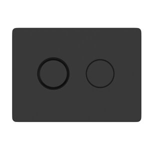 Изображение товара Клавиша смыва Cersanit Accento Circle A63839, пневматическая, черная матовый