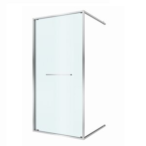 Изображение товара Душевая дверь Cezares LUX-B-FS-1-100-C-CR, 100 см, дверь открывается внутрь, стекло прозрачное, профиль хром