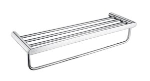 Изображение товара Полка для полотенец Deante Round ADR_0531, 62 см, ребристая, хром