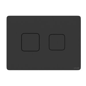 Изображение товара Клавиша смыва Cersanit Accento Square A63838, пневматическая, черная матовая
