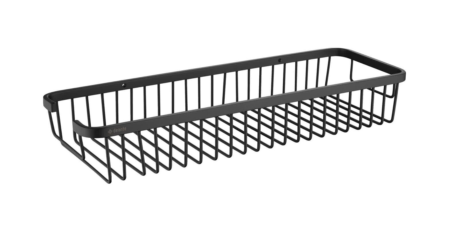 Изображение товара Полка для душа Deante Round ADR_N551 39 см, круглая, чёрный матовый