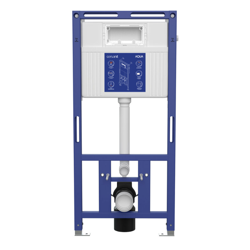 Изображение товара Инсталляция для унитаза Cersanit Aqua 50 PRIME P синий для подвесных унитазов