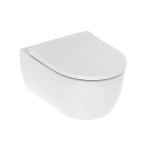 Изображение товара Подвесной унитаз Geberit iCon 501.664.00.1 безободковый, с сиденьем микролифт, белый
