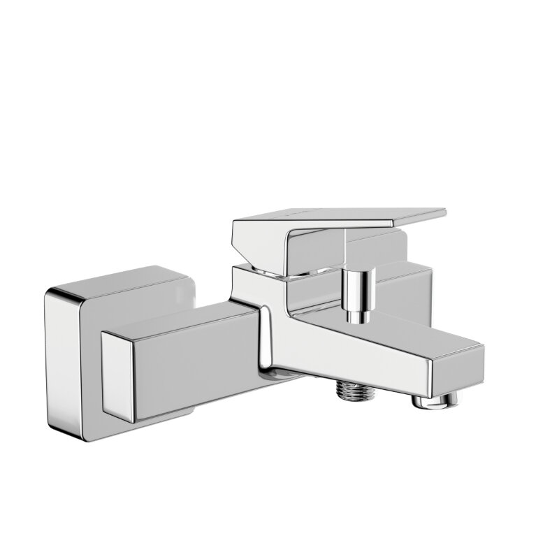 Изображение товара Смеситель для ванны и душа Vitra Minimax Square A43520EXP хром стильный и надежный