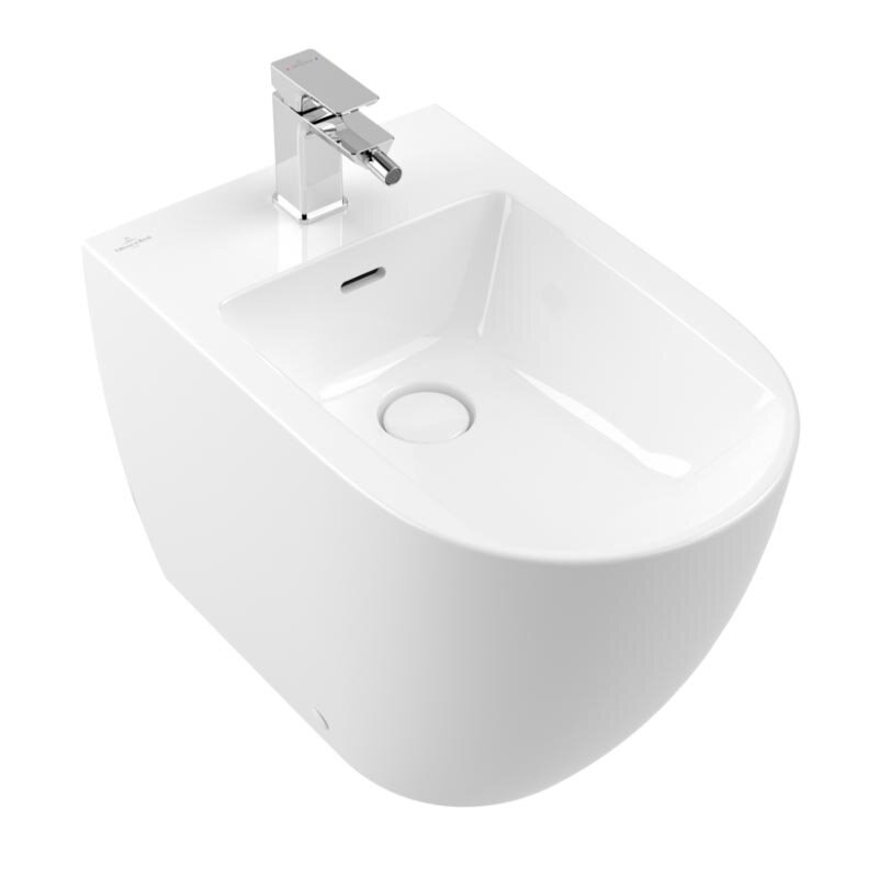 Изображение товара Биде Villeroy&Boch Subway 3.0 напольное белое Альпийский белый Изображение товара Биде Villeroy&Boch Subway 3.0 напольное белое Альпийский белый