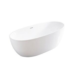 Изображение товара Ванна акриловая Vincea VBT-405-1500, 150 x 75 см, щелевой перелив, цвет белый