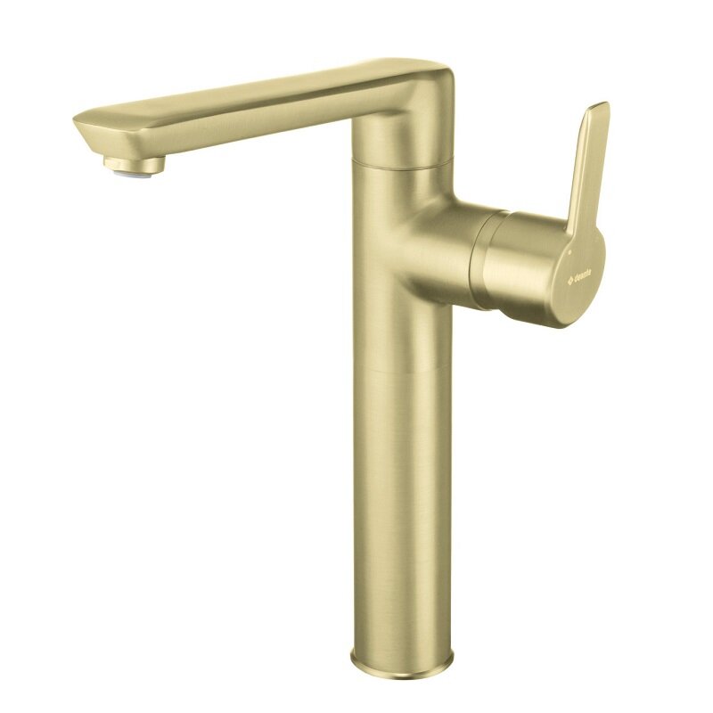 Изображение товара Смеситель для раковины Deante Arnika BQA_R20K золото брашированное