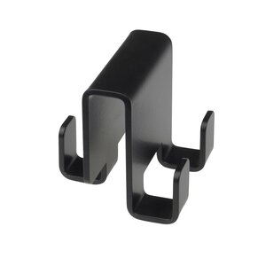 Изображение товара Крючок тройной Deante Mokko ADM_N13K для душевого ограждения, чёрный матовый