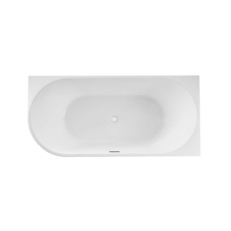 Изображение товара Ванна акриловая Vincea VBT-402-1600L/VBT-402-1600R 160x75 см угловая встраиваемая белая