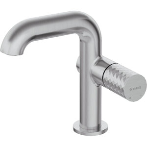 Изображение товара Смеситель для раковины Deante Silia Hexa BHS_F24M PVD сталь брашированная