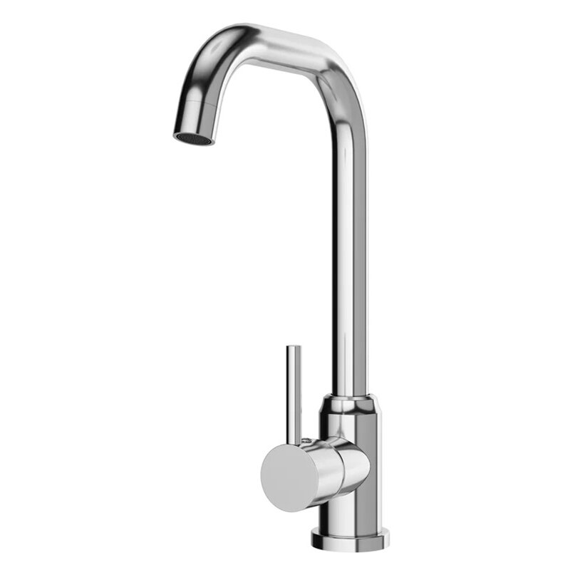 Изображение товара Смеситель для кухонной мойки Domaci Ливорно DMC02001CR хром однорычажный Изображение товара Смеситель для кухонной мойки Domaci Ливорно DMC02001CR хром однорычажный