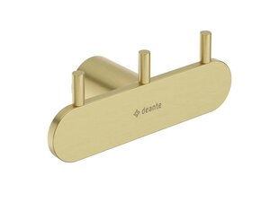 Изображение товара Крючок тройной Deante Round ADR_R131 золото матовое настенный