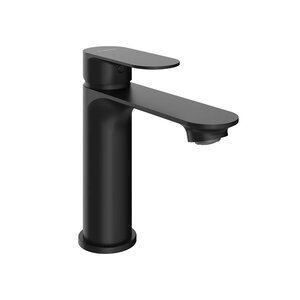 Изображение товара Смеситель для раковины Stworki Вестфолл S08010BK черный матовый легкая установка