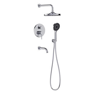 Изображение товара Душевая система Stworki Эстерсунд S31240CR с изливом и 3 режимами струи хром