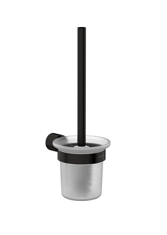 Изображение товара Ёршик для унитаза Deante Arnika ADA_N711 черный матовый настенный стекло и нержавеющая сталь